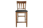 Ralene Medium Brown Counter Height Bar Stool (Set of 2) - DMV FurnitureBarstool