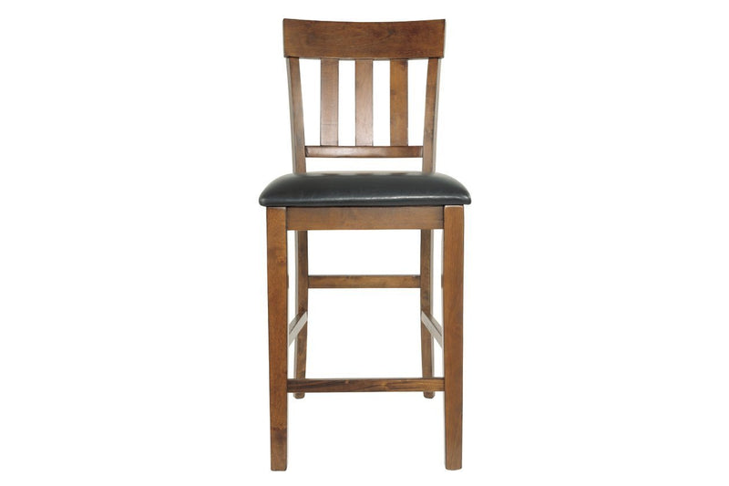 Ralene Medium Brown Counter Height Bar Stool (Set of 2) - DMV FurnitureBarstool