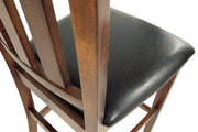 Ralene Medium Brown Counter Height Bar Stool (Set of 2) - DMV FurnitureBarstool