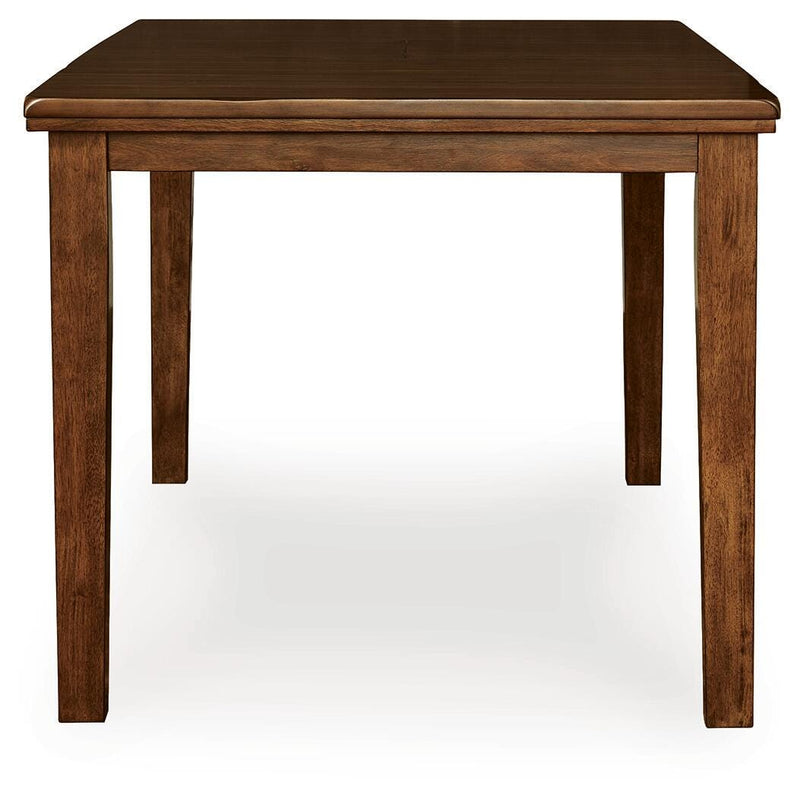 Ralene Medium Brown Counter Height Dining Extension Table - D594-32