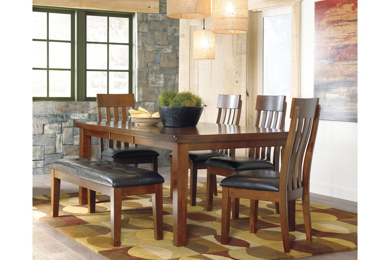 Ralene Medium Brown Dining Bench - DMV FurnitureAccent Bench