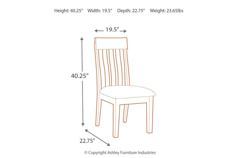 Ralene Medium Brown Dining Chair (Set of 2) - DMV FurnitureDining Chair