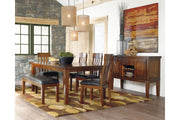 Ralene Medium Brown Dining Extension Table - DMV FurnitureDining Table