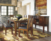 Ralene Medium Brown Dining Room Set - DMV FurnitureDining Room Set