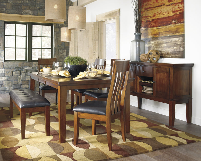 Ralene Medium Brown Dining Room Set - DMV FurnitureDining Room Set