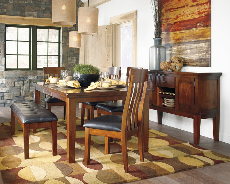 Ralene Medium Brown Extendable Dining Set - DMV FurnitureDining Room Set