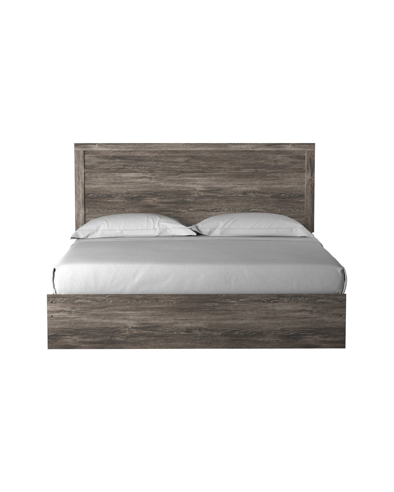 Ralinksi Gray King Panel Bed - DMV FurnitureKing Bed
