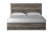 Ralinksi Gray King Panel Bed - DMV FurnitureKing Bed