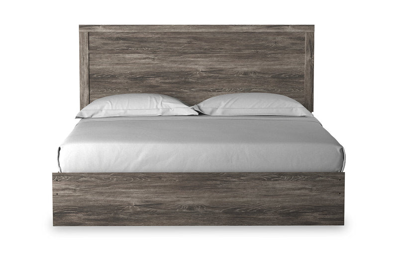 Ralinksi Gray King Panel Bed - DMV FurnitureKing Bed