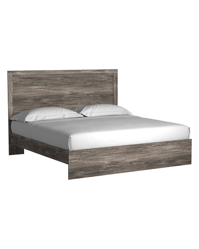 Ralinksi Gray King Panel Bed - DMV FurnitureKing Bed