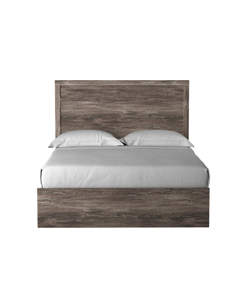 Ralinksi Gray Queen Panel Bed - DMV FurnitureQueen Bed