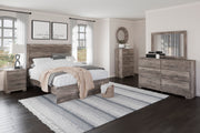 Ralinksi Gray Queen Panel Bed - DMV FurnitureQueen Bed