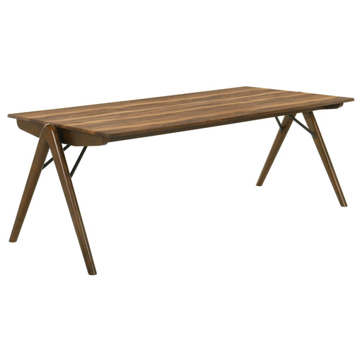 Randolph 82-inch Smart Top Rectangular Dining Table Sheesham and Brown - 192521