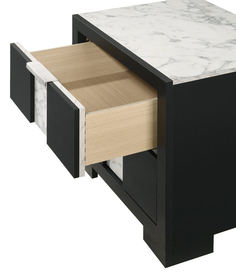 Rangley Black LED Panel Bedroom Set - DMV FurnitureBedroom Set
