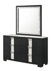 Rangley Black LED Panel Bedroom Set - DMV FurnitureBedroom Set