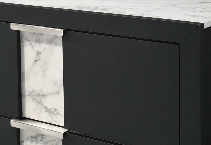 Rangley Black LED Panel Bedroom Set - DMV FurnitureBedroom Set
