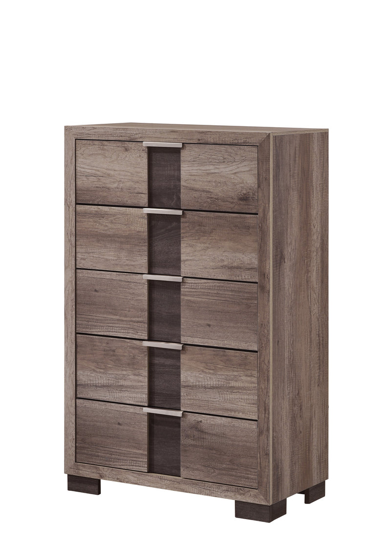 Rangley Brown LED Panel Bedroom Set - DMV FurnitureBedroom Set