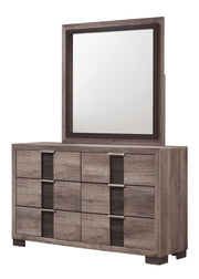 Rangley Brown LED Panel Bedroom Set - DMV FurnitureBedroom Set