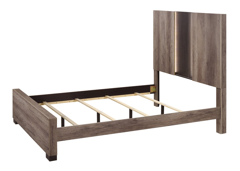 Rangley Brown LED Panel Bedroom Set - DMV FurnitureBedroom Set