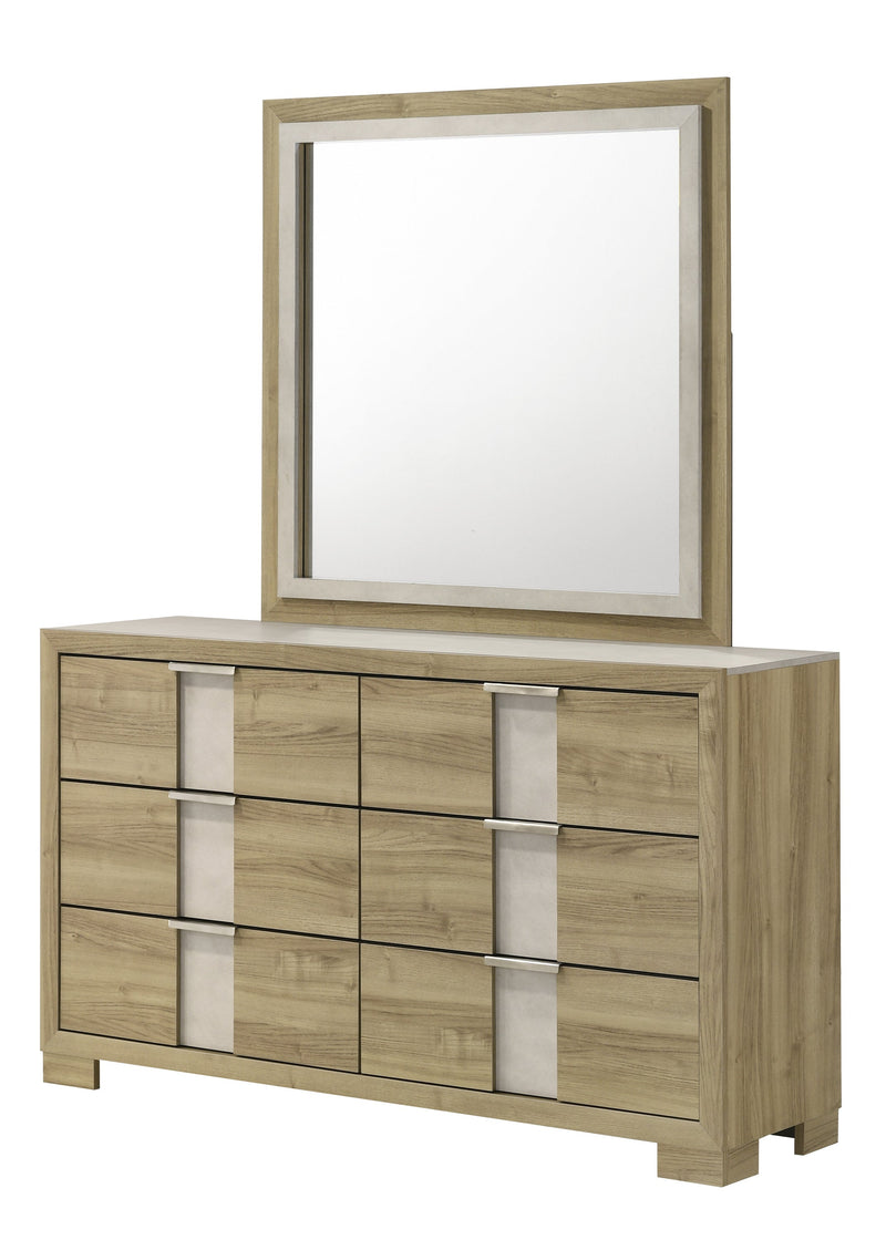 Rangley Driftwood LED Panel Bedroom Set - DMV FurnitureBedroom Set