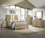 Rangley Driftwood LED Panel Bedroom Set - DMV FurnitureBedroom Set