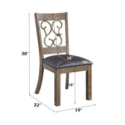 Raphaela Side Chair (Set-2) - DN00981