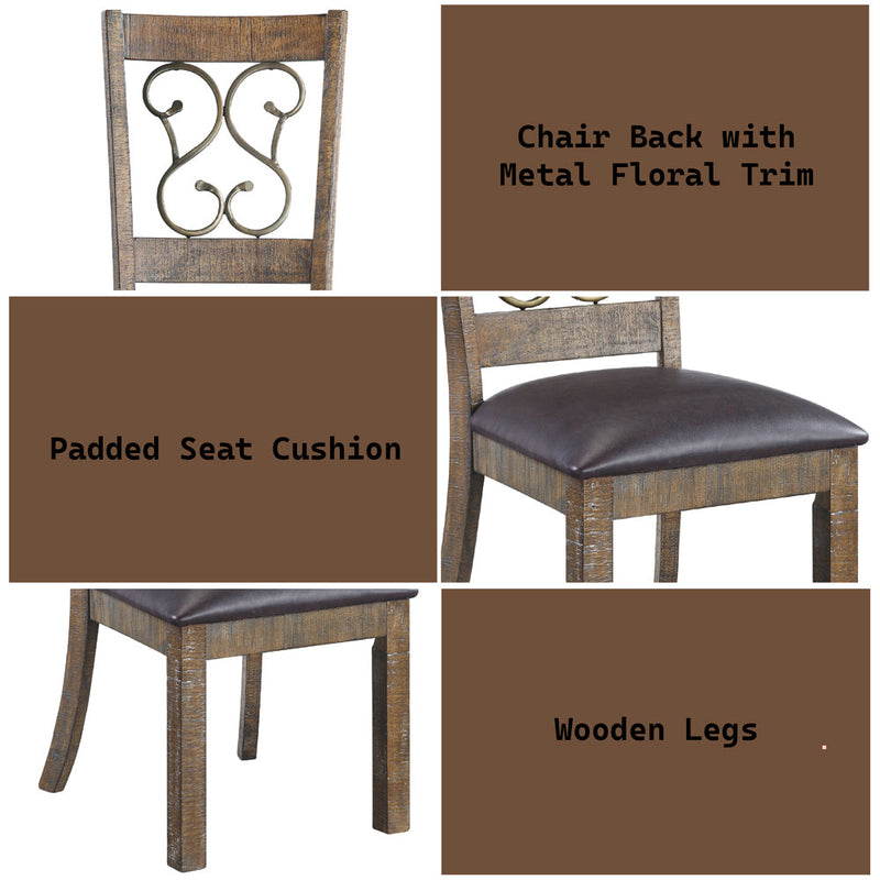 Raphaela Side Chair (Set-2) - DN00981