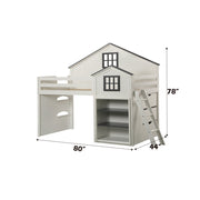 Ratana Loft Bed - BD02052