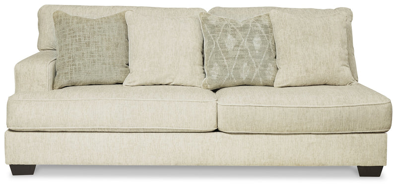 Rawcliffe Parchment Left-Arm Facing Sofa - 1960466