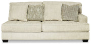 Rawcliffe Parchment Right-Arm Facing Sofa - 1960467