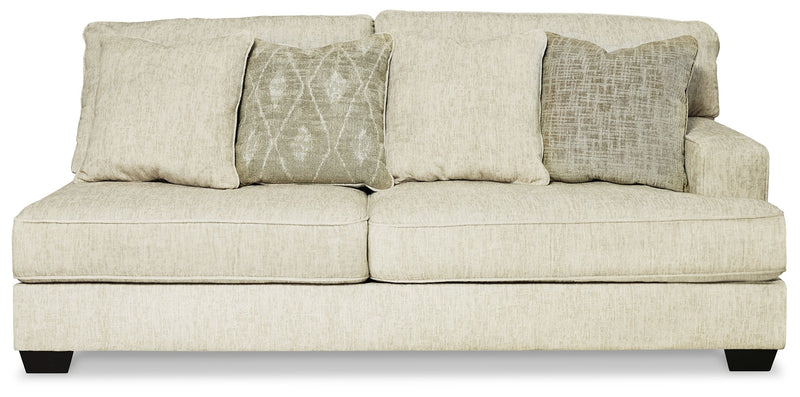 Rawcliffe Parchment Right-Arm Facing Sofa - 1960467