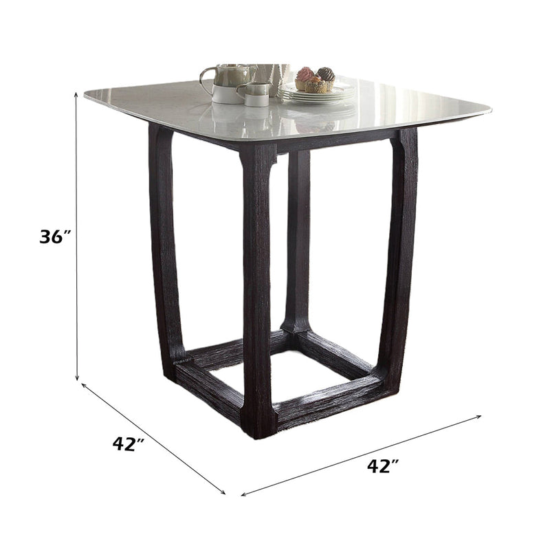 Razo Counter Height Table W/Marble Top - 72935