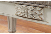 Realyn Antique White Accent Bench - DMV FurnitureAccent Bench