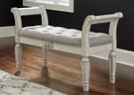 Realyn Antique White Accent Bench - DMV FurnitureAccent Bench