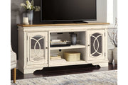 Realyn Chipped White 74" TV Stand - DMV FurnitureTV Stand