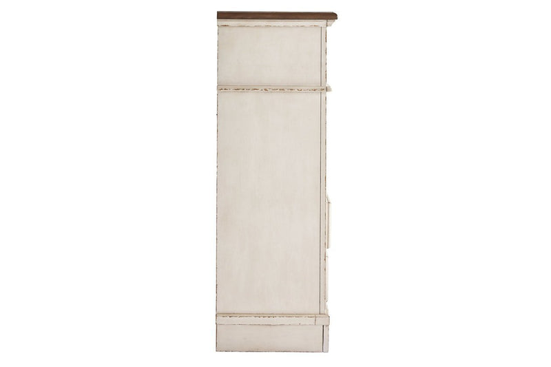 Realyn Chipped White Chest of Drawers - DMV FurnitureChest