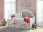 Realyn Chipped White Day Bed Storage - B743-60 - DMV Furniture