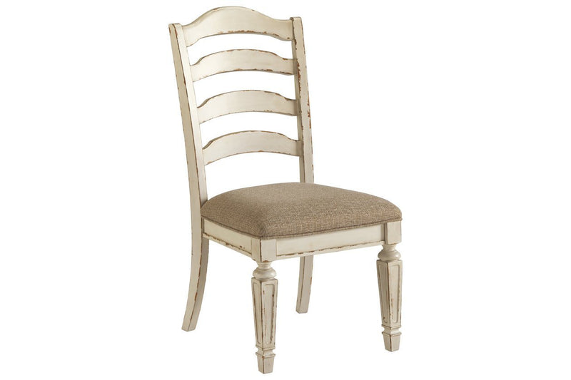 Realyn Chipped White Dining Chair (Set of 2) - DMV FurnitureDining Chair