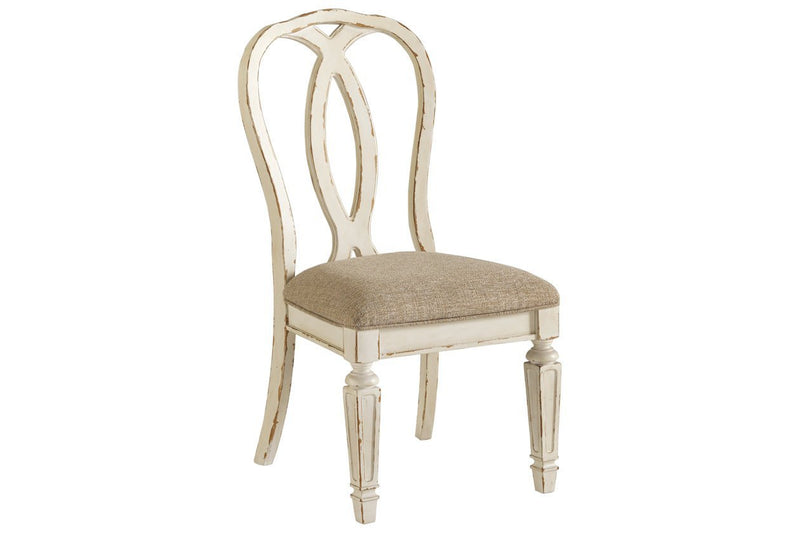 Realyn Chipped White Dining Chair (Set of 2) - DMV FurnitureDining Chair