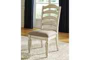 Realyn Chipped White Dining Chair (Set of 2) - DMV FurnitureDining Chair