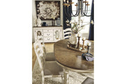 Realyn Chipped White Dining Extension Table - DMV FurnitureDining Table