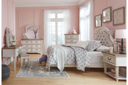 Realyn Chipped White Full Panel Bed - DMV FurnitureFull Bed