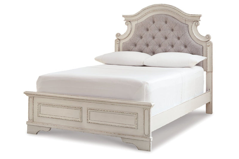 Realyn Chipped White Full Panel Bed - DMV FurnitureFull Bed
