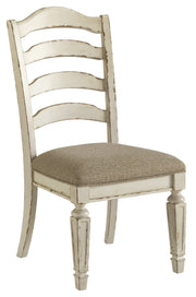 Realyn Chipped White Oval Dining Room Set - DMV FurnitureDining Room Set