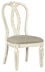 Realyn Chipped White Oval Dining Room Set - DMV FurnitureDining Room Set