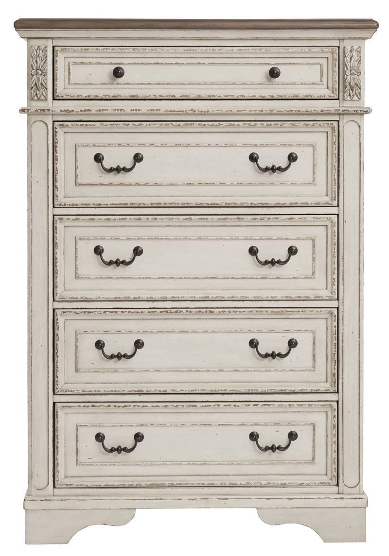 Realyn Chipped White Panel Bedroom Set - DMV FurnitureBedroom Set