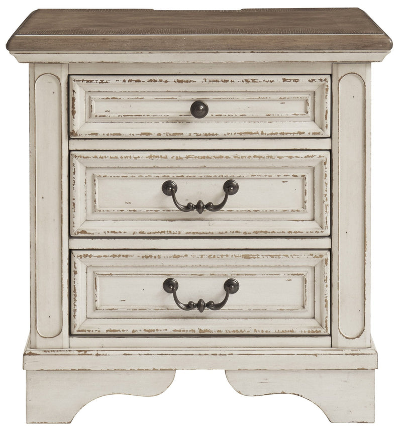 Realyn Chipped White Storage Panel Bedroom Set - DMV FurnitureBedroom Set