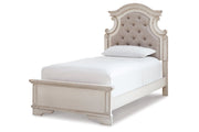 Realyn Chipped White Twin Panel Bed - DMV FurnitureTwin Bed