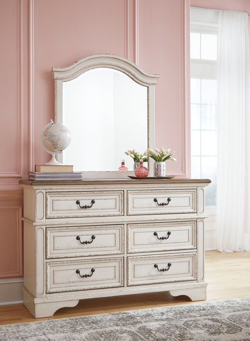Realyn Chipped White Upholstered Panel Youth Bedroom Set - DMV FurnitureYouth Bedroom Set