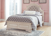 Realyn Chipped White Upholstered Panel Youth Bedroom Set - DMV FurnitureYouth Bedroom Set